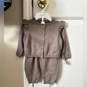 Brown Kids Matching Set